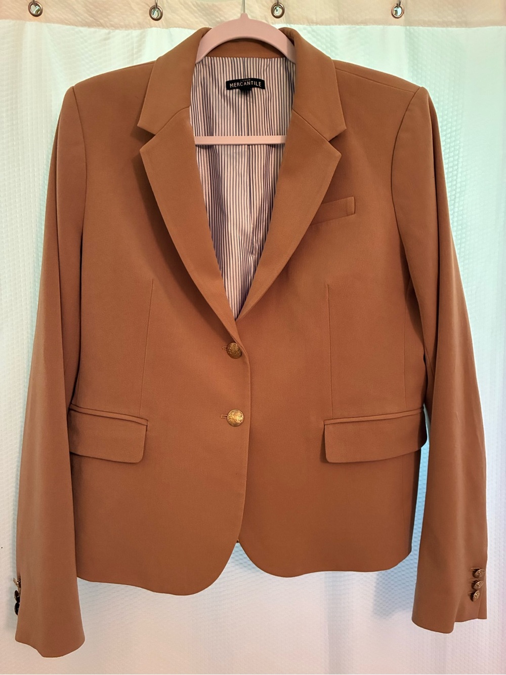 J.Crew Mercantile Women's Camel Blazer Jacket